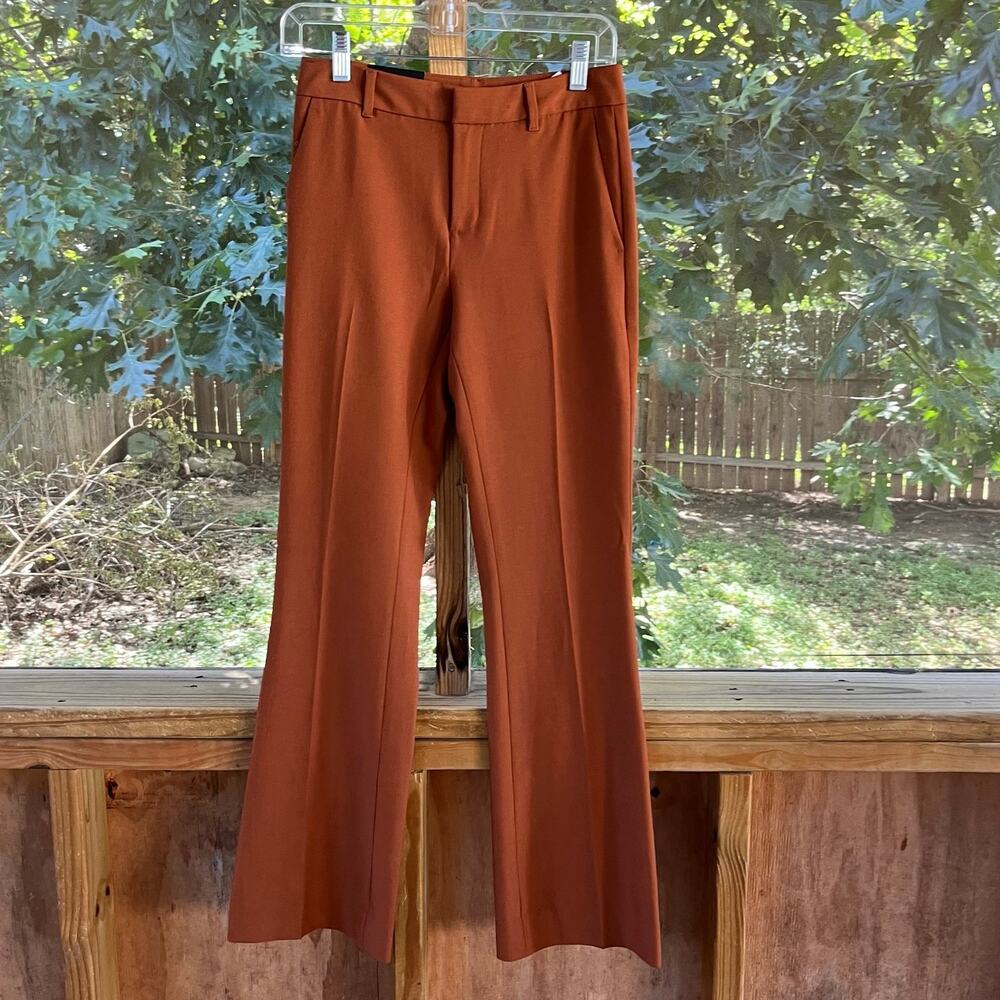 Banana Republic Factory Women's Sculpted Bootcut Pants Brown Size 00P. NEW!